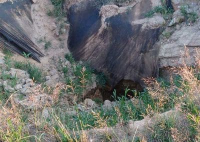 Large Sinkhole | Before Remediation